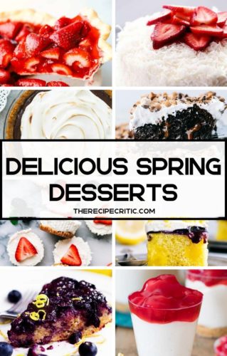 Delicious Spring Desserts